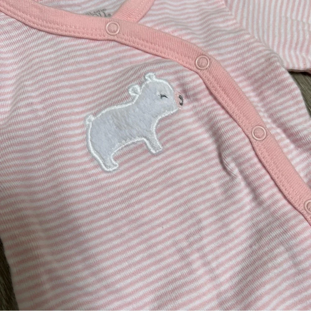 CARTERS 3PC POLAR BEAR LONG SLEEVE SHIRT BODYSUIT PANTS OUTFIT 6MO